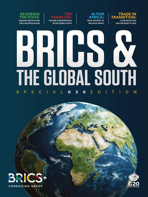 Обложка журнала BRICS & The Global South — Trade in Transition, AI for All